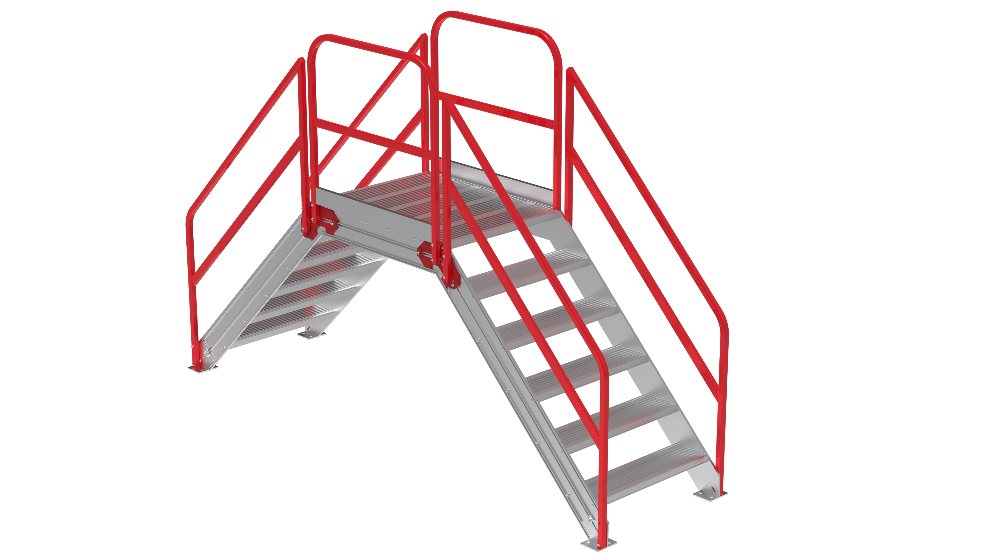45 Degree AdaptaStep Access Modular Stepover