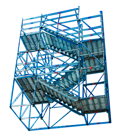 Craneable Stair Towers