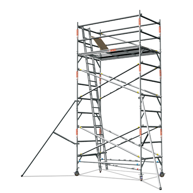 Aluminum Scaffold Tower Double Width Professional Series