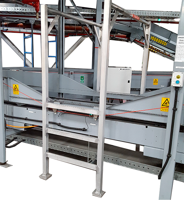 Vertical Ladder Access Modular Stepover