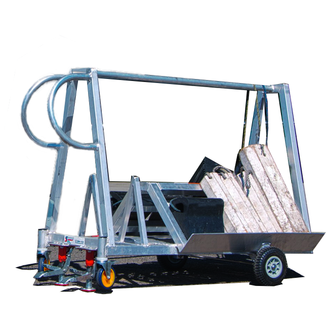 Aviation Chock Trolley