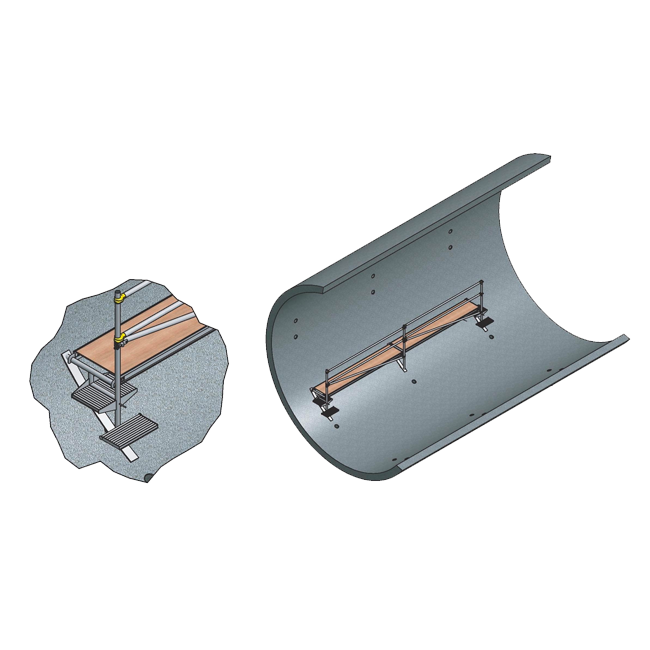 Tunnel Access Walkways